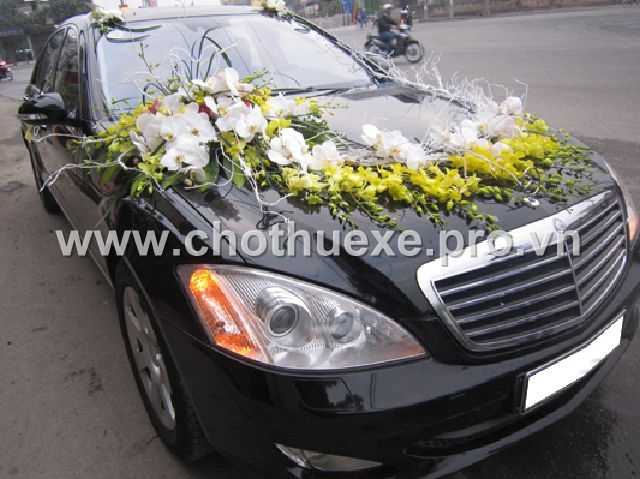 Cho thuê xe cưới VIP Mercedesr S500