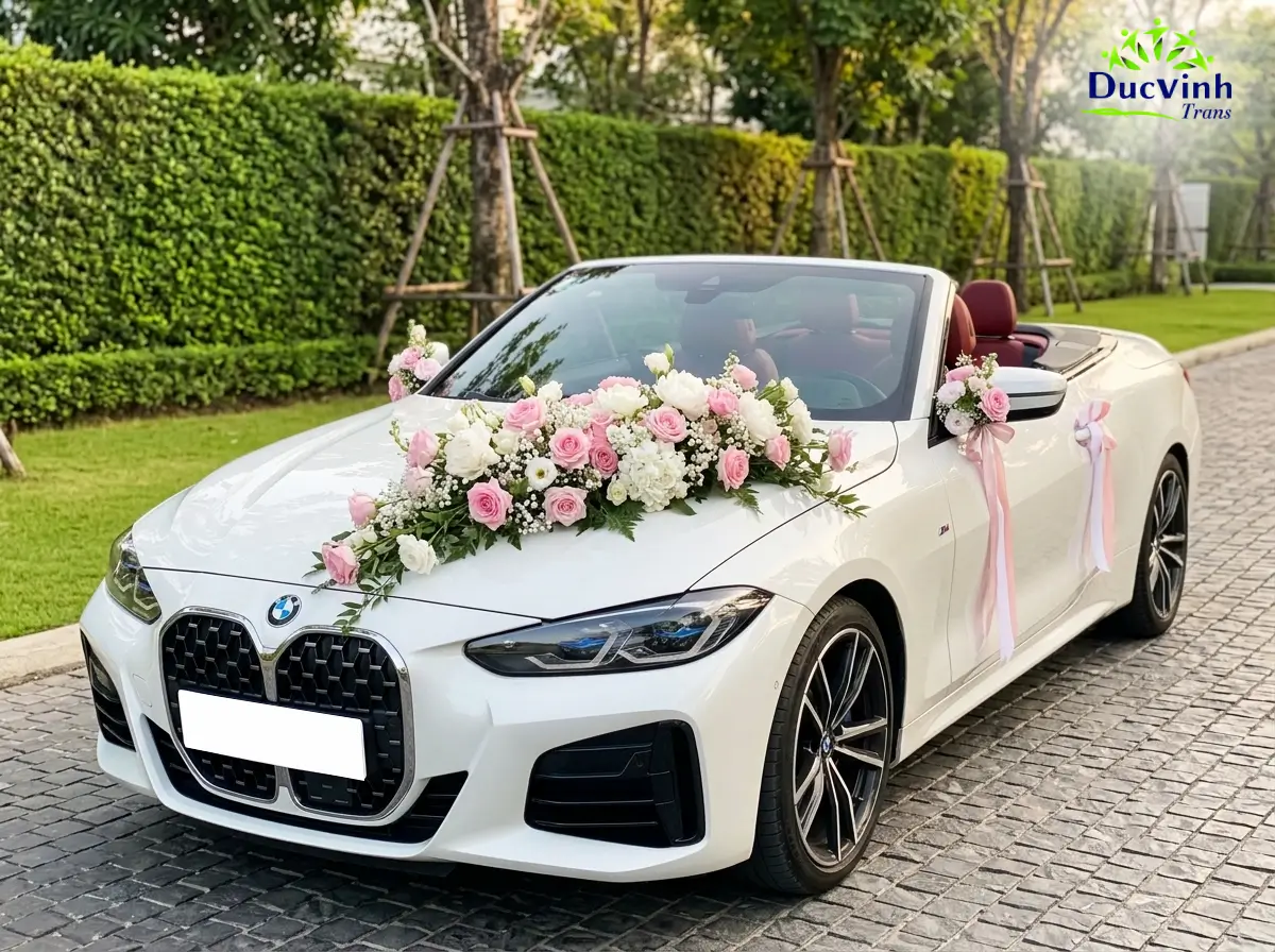 Cho Thuê Xe Cưới BMW 420i Mui Trần