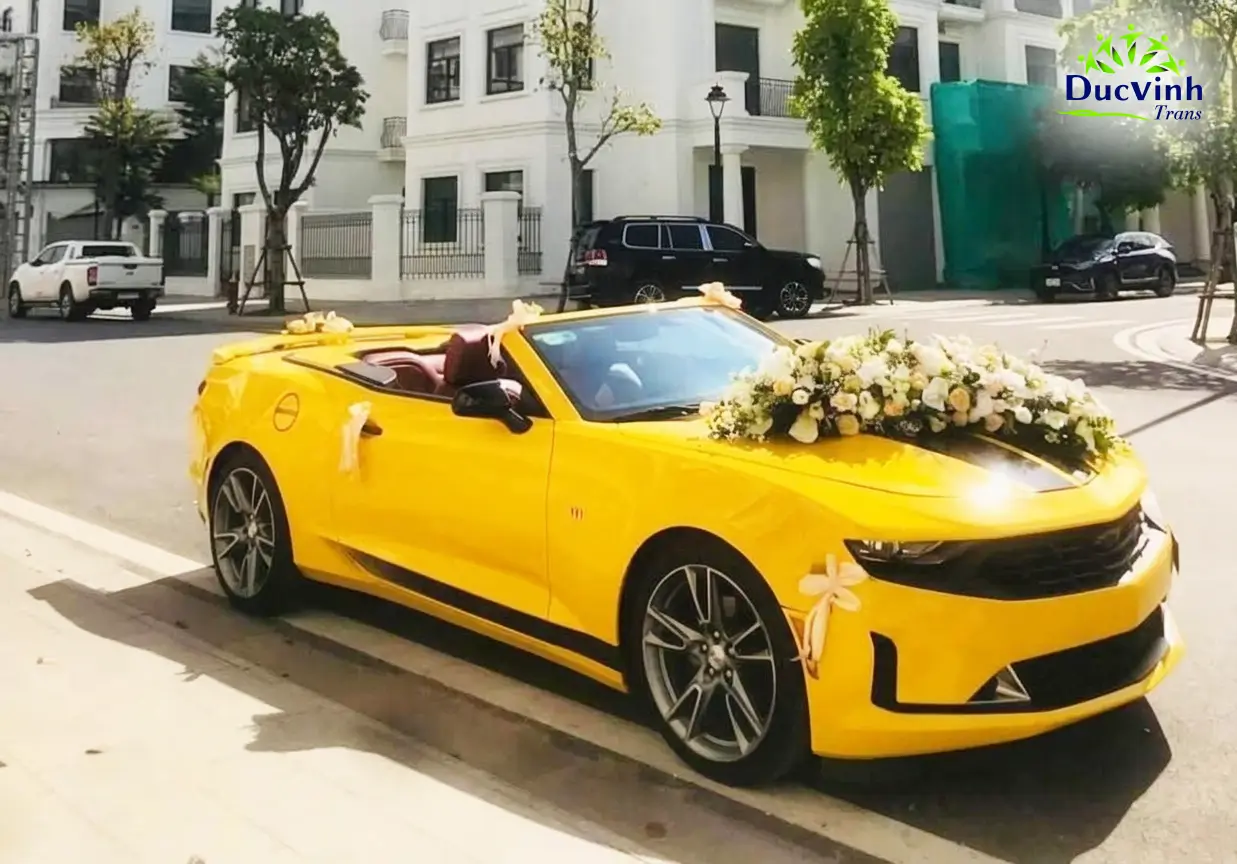 Cho Thuê Xe Cưới Chevrolet Camaro