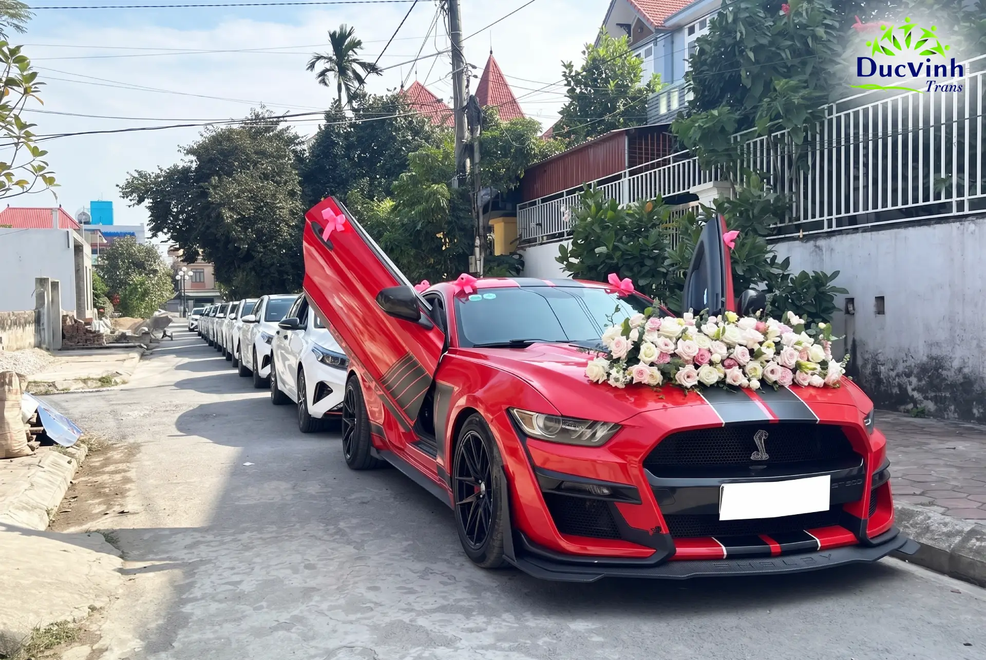 Cho Thuê Xe Cưới Ford Mustang Hạng Sang