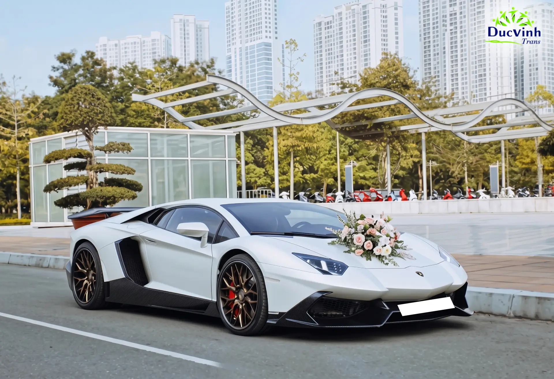 Cho thuê xe cưới Lamborghini Aventador